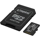 Kingston Canvas Select Plus 256 GB MicroSDXC, Speicherkarte schwarz, UHS-I U1, Class 10, V10
