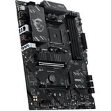 MSI B550 GAMING, Mainboard schwarz/silber