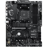 MSI B550 GAMING, Mainboard schwarz/silber