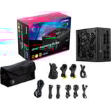 MSI MPG A1000GS PCIE5, PC-Netzteil schwarz, 2x 12-Pin High Power GPU, 1x PCIe, Kabelmanagement, 1000 Watt