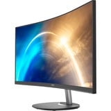 MSI PRO MP341CQDE, LED-Monitor 86.35 cm (34 Zoll), schwarz/silber, UWQHD, VA, Curved, FreeSync, HDMI, Displayport, 100Hz Panel