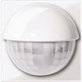 Merten Sensor-Modul Präsenzmelder Unterputz System M mit einstellbarem Erfassungsbereich und Lichtfühler, Bewegungsmelder weiß (glänzend), Retail