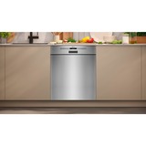 Neff S125HTS01E, Spülmaschine edelstahl (gebürstet), 60 cm, Home Connect