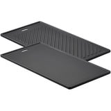 RÖSLE Wende-Grillplatte für ALLFLAME und VIDERO anthrazit, 45 cm x 24 cm