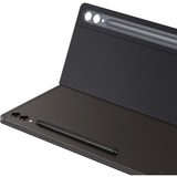 SAMSUNG Book Cover Keyboard Slim EF-DX810 für das Galaxy Tab S9+, Tastatur schwarz, DE-Layout