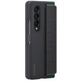 SAMSUNG Silicone Grip Cover, Handyhülle schwarz/grün, Samsung Galaxy Z Fold4