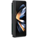 SAMSUNG Silicone Grip Cover, Handyhülle schwarz/grün, Samsung Galaxy Z Fold4