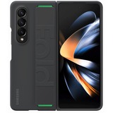 SAMSUNG Silicone Grip Cover, Handyhülle schwarz/grün, Samsung Galaxy Z Fold4