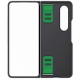 SAMSUNG Silicone Grip Cover, Handyhülle schwarz/grün, Samsung Galaxy Z Fold4