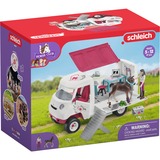 Schleich Horse Club Mobile Tierärztin mit Hannoveraner Fohlen, Spielfahrzeug 