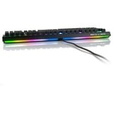 Sharkoon SKILLER SGK60, Gaming-Tastatur schwarz, IT-Layout, Kailh Box Brown