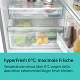 Siemens KG39N2IAG iQ300, Kühl-/Gefrierkombination silber