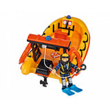 Simba Feuerwehrmann Sam Neptune Boot mit Figur, Spielfahrzeug 