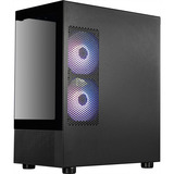 Thermaltake FTW A-Line 4060, Gaming-PC schwarz/transparent, Windows 11 Home 64-Bit