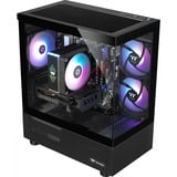 Thermaltake FTW A-Line 4060, Gaming-PC schwarz/transparent, Windows 11 Home 64-Bit