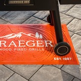 Traeger Grillmatte orange, 120 x 75cm