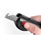 Wiha Abisolier-Multitool, für Rundkabel, Abisolier-/ Abmantelungswerkzeug schwarz/rot, bis 6mm²