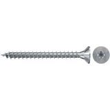 fischer Spanplattenschraube ClassicFast II 4,5x20 Senkkopf TX 1000 Stück, mit Vollgewinde, verzinkt