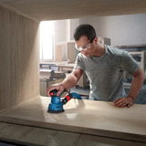 Bosch Exzenterschleifer GEX 125 Professional blau/schwarz, 290 Watt