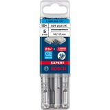 Bosch Professional EXPERT Hammerbohrer SDS-plus-7X, Ø 5mm, 10 Stück Arbeitslänge 50mm