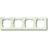 Busch-Jaeger Rahmen vierfach 1734 NSKA-212 weiß, Retail