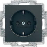 Busch-Jaeger Schutzkontakt Steckdosen-Einsatz 20 EUCB-15-914 schwarz, Retail