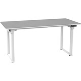 Cougar Gaming Schreibtisch E-Grav 160, Gaming-Tisch weiß/hellgrau