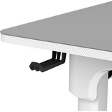 Cougar Gaming Schreibtisch E-Grav 160, Gaming-Tisch weiß/hellgrau