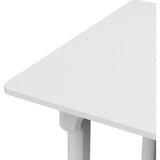 Cougar Gaming Schreibtisch E-Grav 160, Gaming-Tisch weiß/hellgrau