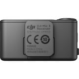 DJI Mic 3 , Mikrofon schwarz, (2 Sender + 1 Empfänger + Ladeschale)