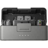 DJI Mic 3 , Mikrofon schwarz, (2 Sender + 1 Empfänger + Ladeschale)