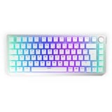 ENDORFY Thock 75% Wireless Onyx White, Gaming-Tastatur weiß, DE-Layout, Kailh Box Black