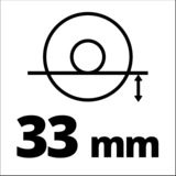 Einhell Winkelschleifer TE-AG 125/1010 CE Q rot/schwarz, 1.010 Watt
