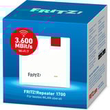 FRITZ! FRITZ!Repeater 1700 weiß/grau, Wi-Fi 7 mit bis zu 3,6 GBit/s