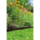 GARDENA Beeteinfassung, 9cm hoch, Begrenzung braun