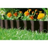 GARDENA Beeteinfassung, 9cm hoch, Begrenzung braun