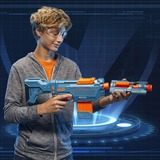 Hasbro Nerf Elite 2.0 Echo CS-10, Nerf Gun blaugrau/orange