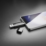 Intenso Flex Line 128 GB, USB-Stick schwarz, USB-C und USB-A
