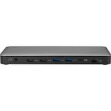 Kensington SD5760T, Dockingstation silber/schwarz, Thunderbolt 4, USB-C, USB-A, HDMI, PD