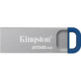 Kingston DataTraveler Kyson 256 GB, USB-Stick silber/blau