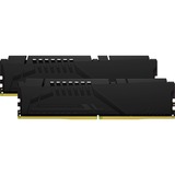 Kingston FURY DIMM 32 GB DDR5-6000 Kit, Arbeitsspeicher schwarz, KF560C36BBEK2-32, Fury Beast    , XMP, EXPO, für AMD