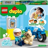 LEGO 10967 DUPLO Polizeimotorrad, Konstruktionsspielzeug 