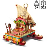 LEGO 43210 Disney Princess Vaianas Katamaran, Konstruktionsspielzeug 