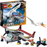 LEGO 76947 Jurassic World Quetzalcoatlus: Flugzeug-Überfall, Konstruktionsspielzeug Set mit Spielzeug-Flugzeug und Dinosaurier-Figur für Kinder ab 7 Jahre