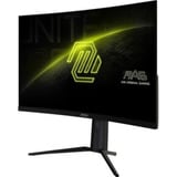 MSI MAG 321CUPDFDE Generalüberholt, Gaming-Monitor 80 cm (31.5 Zoll), schwarz, UltraHD/4K, Rapid-VA, Curved, Dual-Mode 160/320 Hz, USB-C, 320Hz Panel