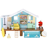 Moose Toys Bluey - Blueys Beach Cabin, Spielgebäude 