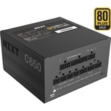 NZXT C650 650W, PC-Netzteil schwarz, 4x PCIe, Kabel-Management, 650 Watt