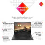 OMEN 17-cm2176ng, Gaming-Notebook schwarz, ohne Betriebssystem, 144 Hz Display, 512 GB SSD