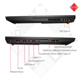 OMEN 17-cm2176ng, Gaming-Notebook schwarz, ohne Betriebssystem, 144 Hz Display, 512 GB SSD