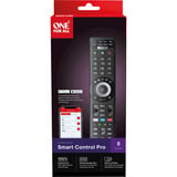 ONE FOR ALL Smart Control Pro 8 Advance App, Fernbedienung schwarz
